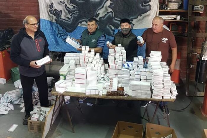 Veteranos de Malvinas de Cipolletti juntan medicamentos para distribuirlos a hospitales y centros de salud