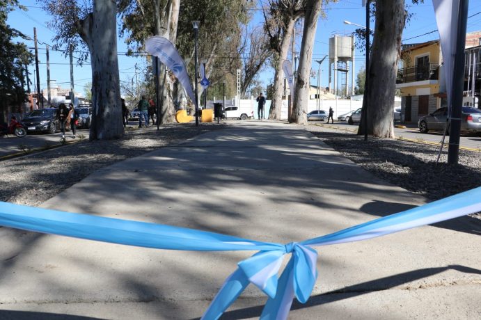 La Sirena: Inauguraron un bulevar en homenaje a Nilda “Ningo” Chapino